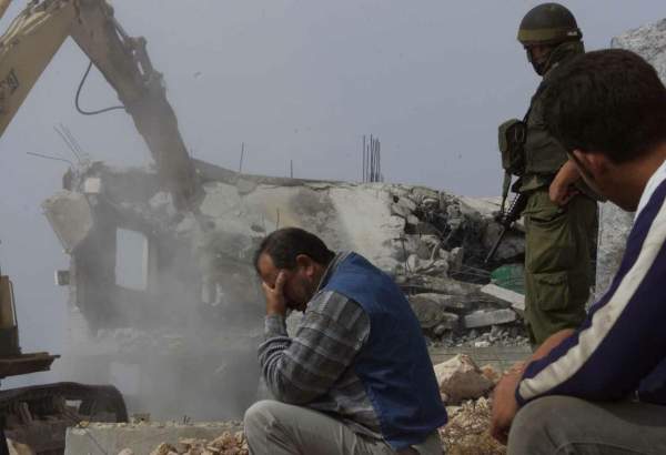 تخریب بیش از ۸۰۰ باب منزل مسکونی فلسطینیان طی یک سال گذشته