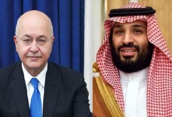 برهم صالح با ولیعهد سعودی تلفنی گفتگو کرد