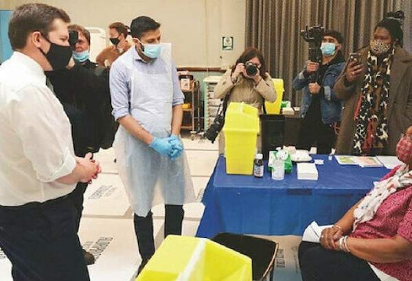 Mosque turns into coronavirus vaccine center