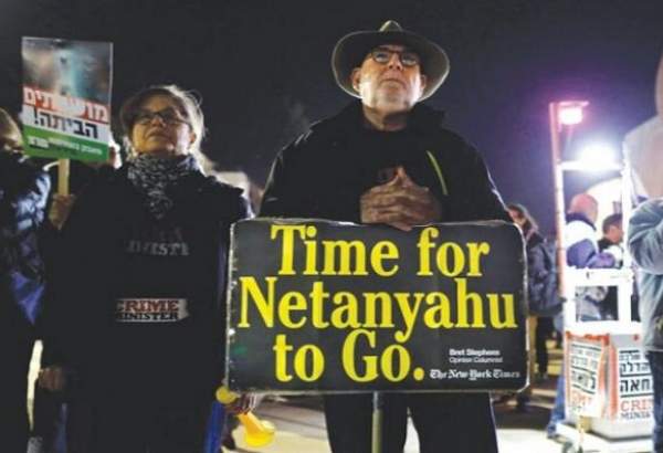 تداوم اعتراضات علیه نتانیاهو برای سی‌ و دومین هفته متوالی