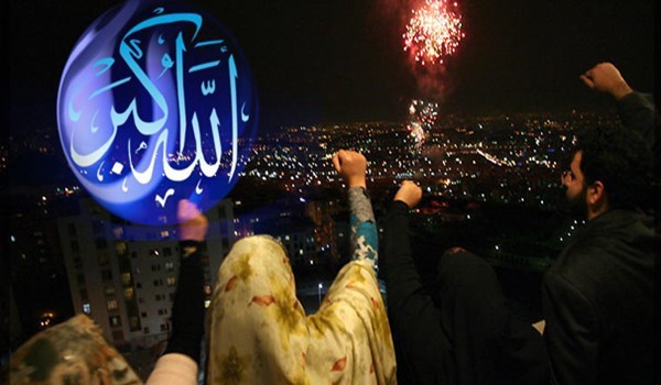 تکبیرات «الله أكبر» تدوّي في سماء ايران عشية ذكرى انتصار الثورة الاسلامية