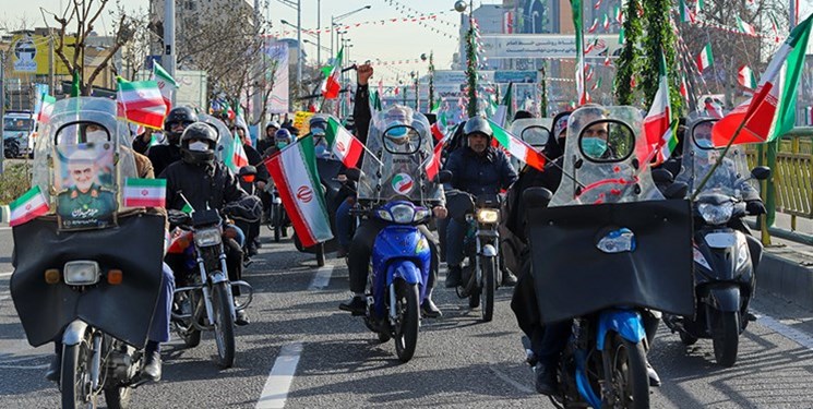 مراسم احياء الذكرى الـ42 لانتصار الثورة الإسلامية في جميع أنحاء ايران (1)  