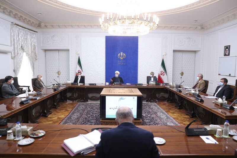 الرئيس روحاني : الحكومة حققت نصرا كبيرا على العدو في افشال جميع مخططاته
