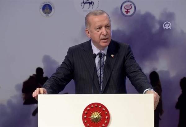 اردوغان: آمریکا در کنار تروریسم و تروریست‌ها است