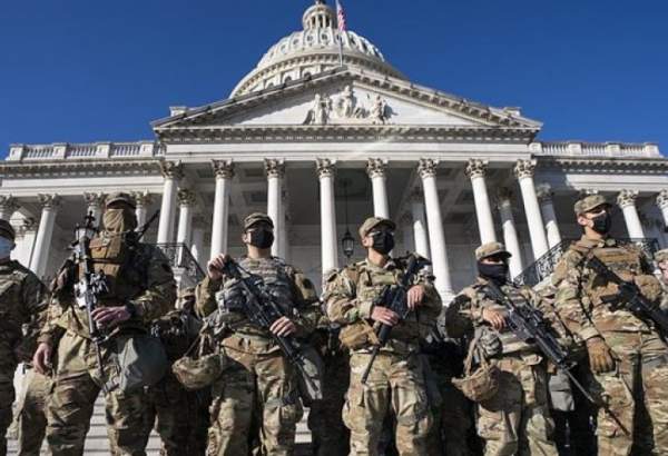 آماده باش 5000 نیروی گارد ملی آمریکا در واشنگتن از بیم حمله به کنگره