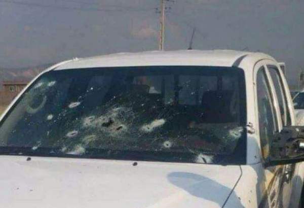 سراوان میں سپاہ پاسداران کی گاڑی پر دہشت گردانہ حملہ