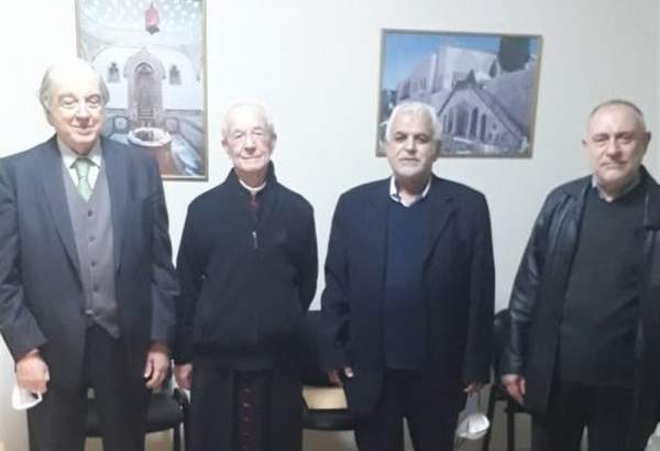دیدار  مقامات حزب‌الله با رهبران مسیحیان مارونی