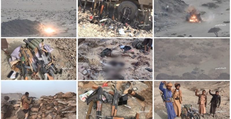 عشرات القتلى والجرحى في زحف فاشل لمرتزقة الجيش السعودي في محور نجران