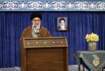 Supreme Leader delivering message on beginning of Persian New Year (photo)  