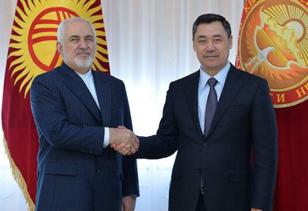 Kyrgyz president, Iranian FM discuss trade, investment