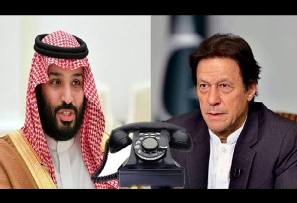 گفت‌وگوی تلفنی بن سلمان با نخست وزیر پاکستان درخصوص تقویت روابط دوجانبه