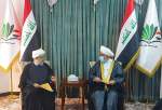 حجة الاسلام و المسلمين " شهرياري" يلتقي برئيس جماعة علماء العراق (21)  