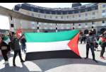 People in Brussles voice solidarity with Palestinian prisoners in Israeli jails (photo)  