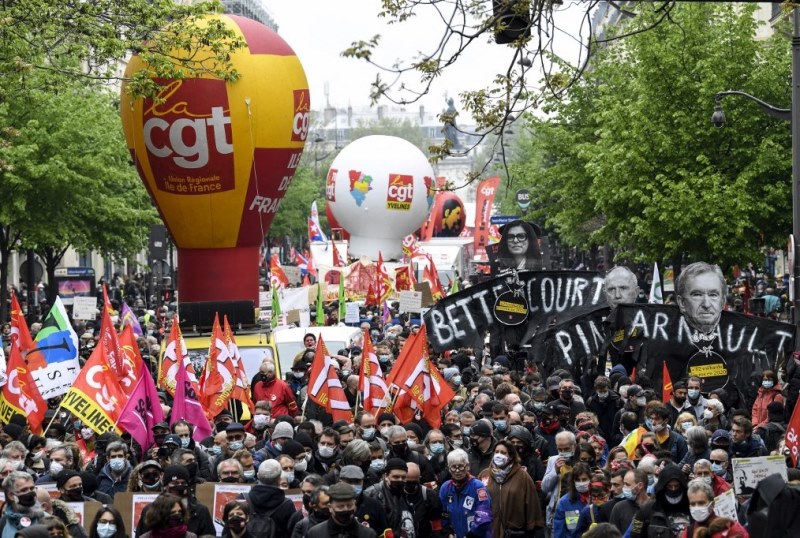 مسيرات تجوب فرنسا بمناسبة عيد العمال