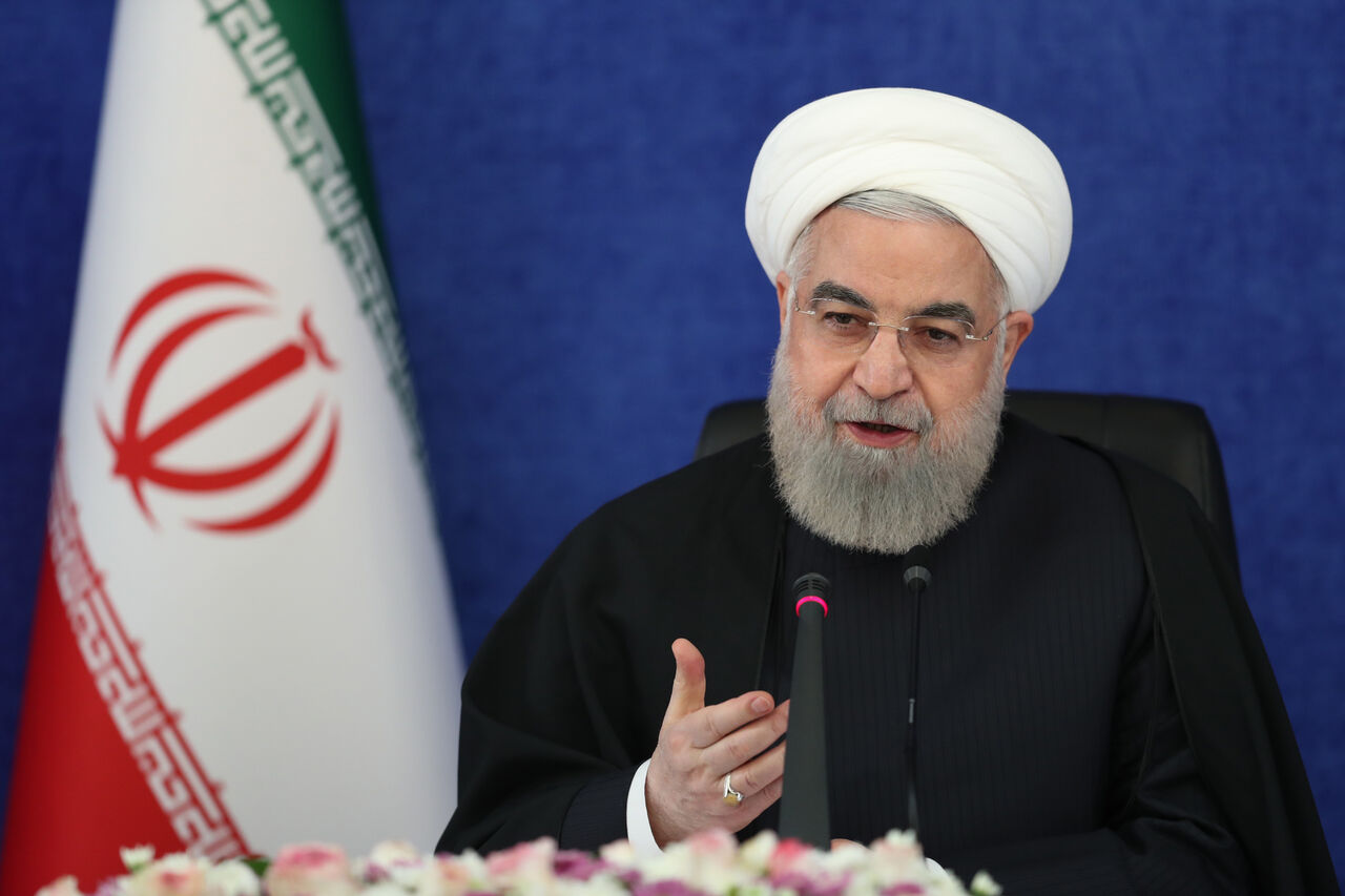الرئيس روحاني : سنحتفي بيوم القدس تضامنا مع الشعب الفلسطيني المشرد من دياره