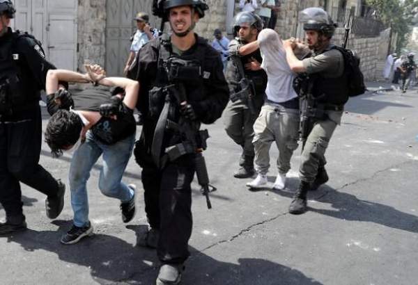 بازداشت ۴۰۲ فلسطینی طی ماه گذشته توسط رژیم صهیونیستی