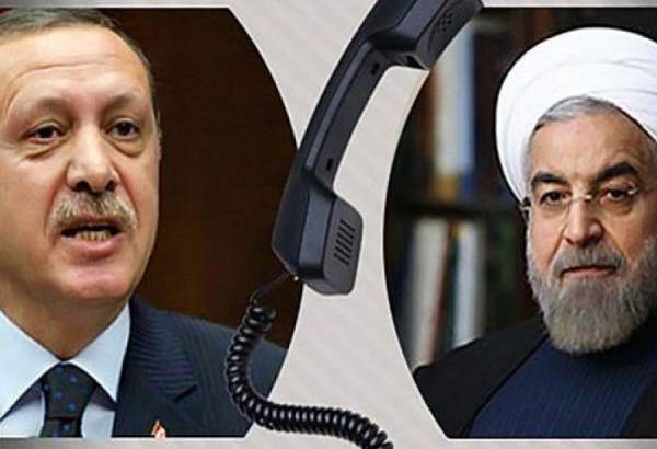 فلسطین کی صورتحال پر حسن روحانی کا طیب اردوغان سے ٹیلی فونک رابطے
