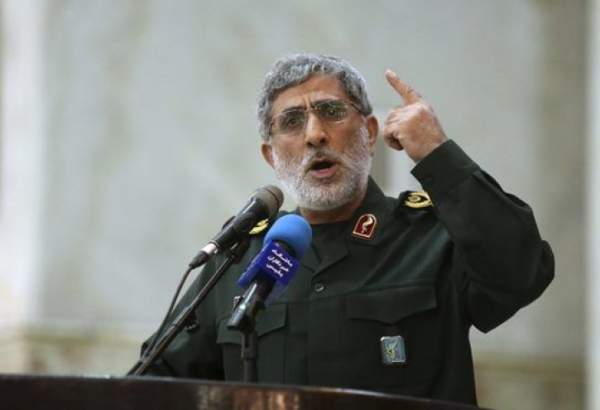 نامه های جداگانه سردار قاآنی به فرماندهان نظامی حماس و جهاد اسلامی: مرحله جدیدی برای مقابله با دشمن آغاز شده است