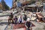 پخش اذان بر روی ویرانه های مساجد تخریب شده غزه