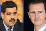 پیام تبریک رئیس جمهور ونزوئلا به مناسبت پیروزی بشار اسد در انتخابات