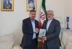 دیدار و گفتگوی سخنگوی رسمی حماس با سفیر ایران در تونس