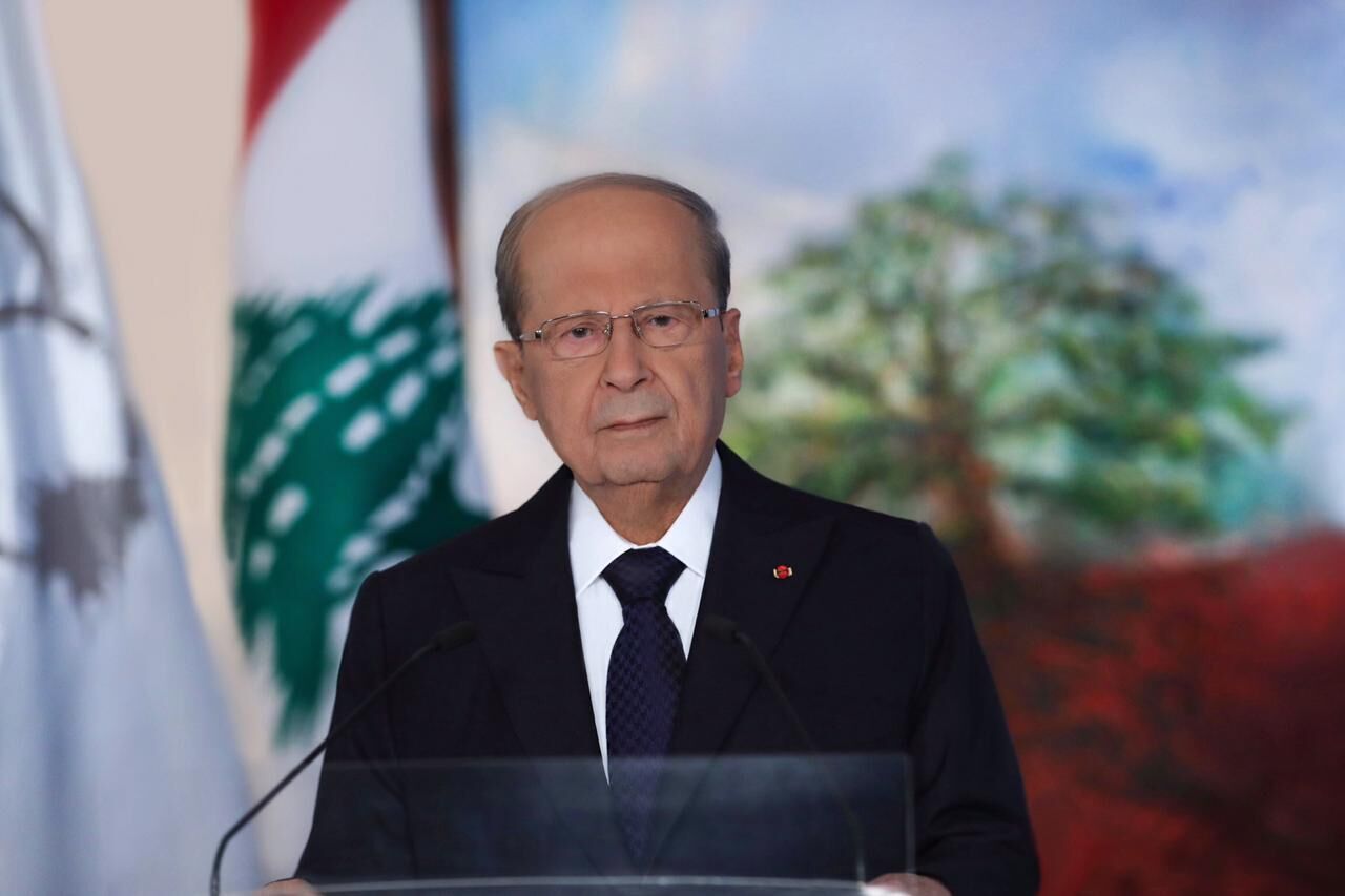الرئيس اللبناني يهنئ بفوز ایة الله رئيسي في الانتخابات