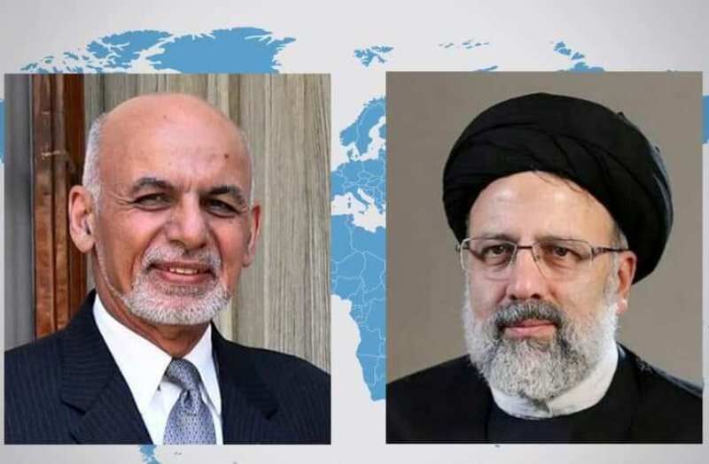 تماس تلفنی رئیس جمهور افغانستان با آیت الله رئیسی