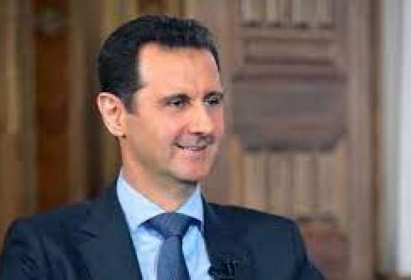 بشار اسد کا یمن کی مرکزی حکومت  کے سربراہ کے نام پیغام