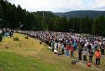 بوسنیا کے مسلمانوں کا ایک بہت بڑا مذہبی اجتماع  