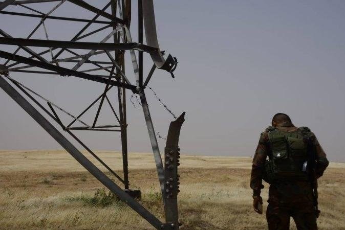 الحشد الشعبي يحبط محاولة من داعش لتفجير أبراج نقل الطاقة الكهربائية جنوب محافظة نينوى