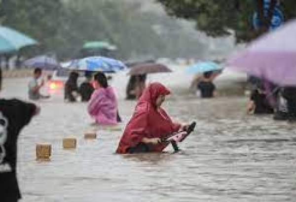 چین میں آئے بھیانک سیلاب نے کم از کم بارہ افراد کی جان لی