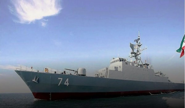 المجموعة البحرية الايرانية تصل الى سان بطرسبورغ