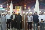 حضور جمعی از فعالان و موکب داران اربعین عراقی در ایران
