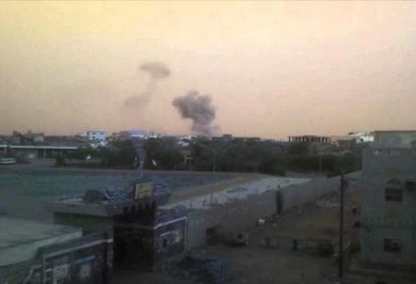 بمباران مناطقی از یمن توسط جنگنده بمب افکن‌های سعودی
