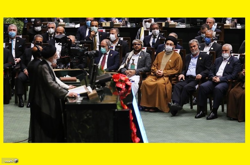 حضور سران مقاومت در مراسم تحلیف رئیس جمهوری اسلامی ایران  
