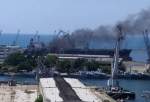 لاذقیہ بندرگاہ میں حادثے کا شکار ہونے والا بحری جہاز ایرانی نہیں