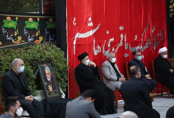 برگزاری مراسم عزاداری روز تاسوعا در نهاد ریاست جمهوری