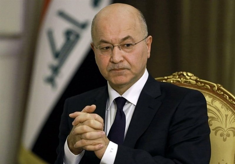برهم صالح خواستار کمک جامعه جهانی به عراق در مبارزه با تروریسم شد