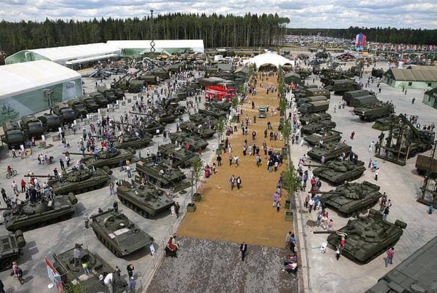 بدء اعمال المنتدى العسكري التقني الدولي 2021 في العاصمة الروسية موسكو  