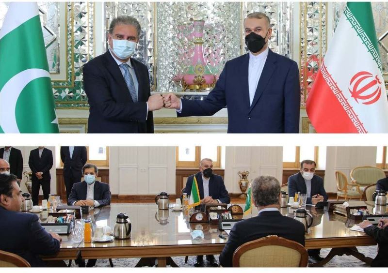 أمير عبداللهيان يستقبل وزير الخارجية الباكستاني في طهران