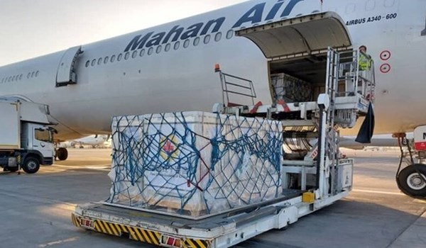 وصول اكبر شحنة جديدة من لقاح كورونا الى ايران تضم 5 ملايين جرعة