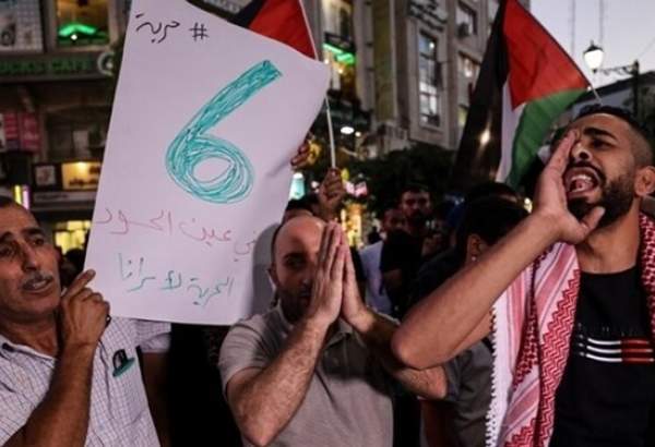 دومین روز راهپیمایی فلسطینیان در حمایت از اسرای در بند رژیم صهیونیستی