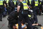 برخورد جدی پلیس استرالیا با معترضان ضد قرنطینه
