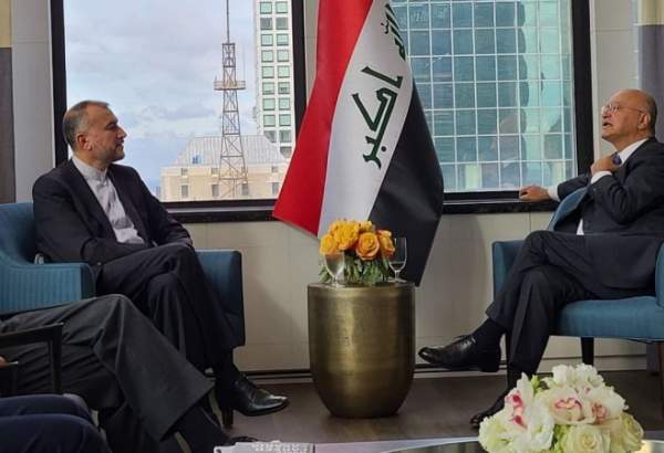 ایران کے وزیر خارجہ نے عراق کے صدر اور کئی ممالک کے وزرائے خارجہ سے ملاقاتیں