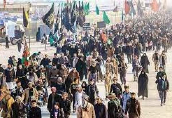 سید الشہداء حضرت امام حسین علیہ السلام کے چہلم کی مناسبت سے پیدل مارچ جاری