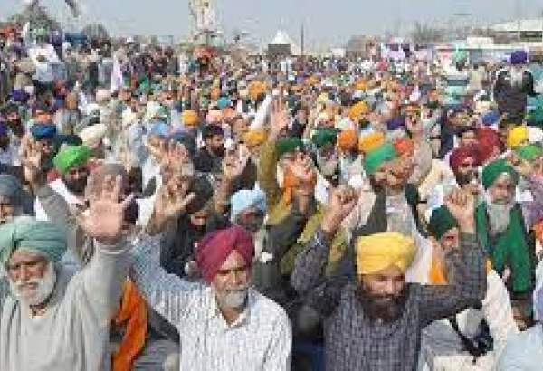 ہندوستان کی مرکزی حکومت کے خلاف کسان مظاہرہ