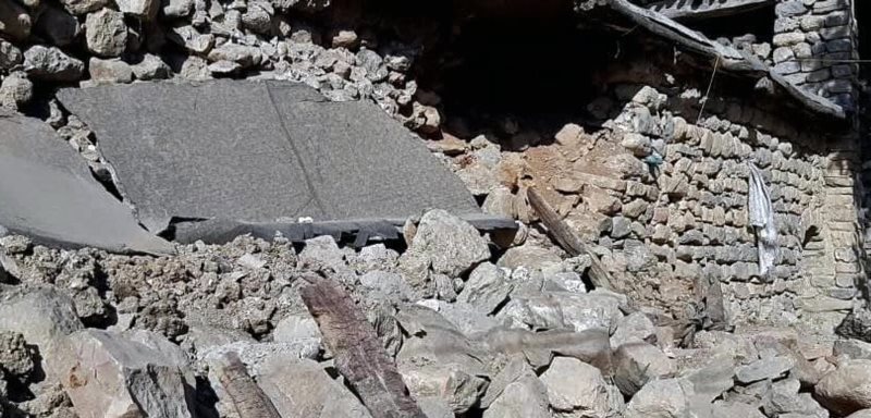 زلزال بقوة 5.7 درجات يضرب صباح الاثنين جنوب غربي ايران  