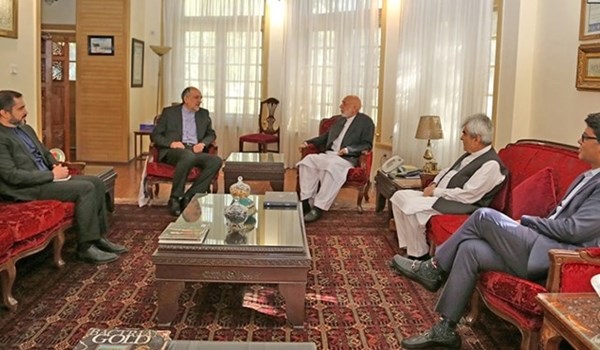 سفير ايران في كابول يلتقي كرزاي للبحث في استمرار تقديم المساعدات الانسانية لافغانستان