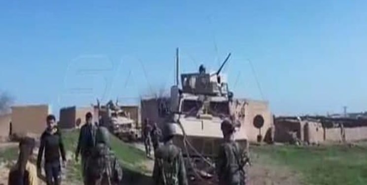 ارتش سوریه مانع ورود کاروان نظامی آمریکا به شهر القامشلی شد