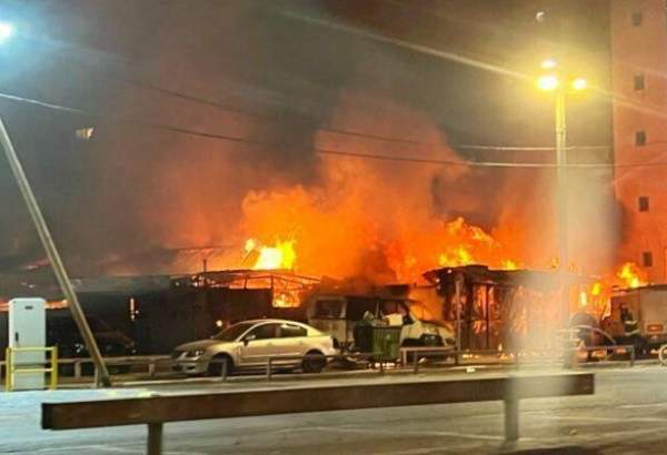 وقوع آتش سوزی مهیب در پایتخت رژیم صهیونیستی